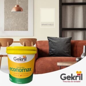 TINTA ACRIL GEKRIL ECONOMAX 18L BRANCO GELO