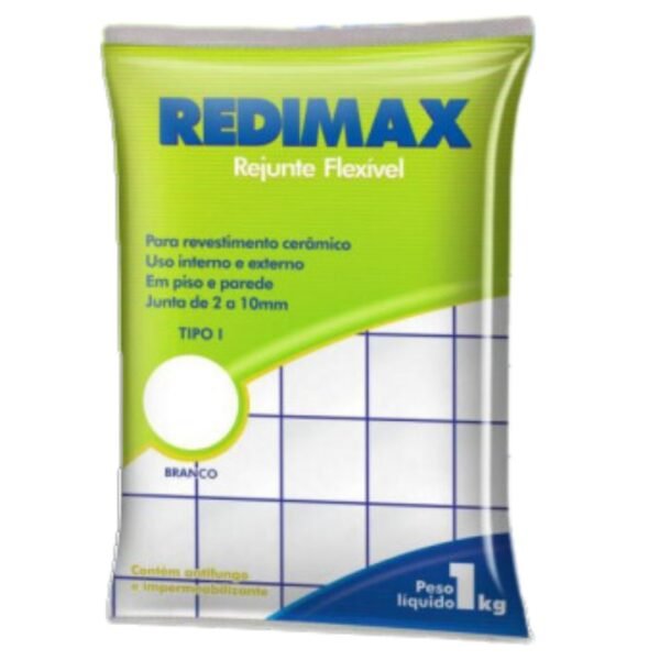 REJUNTE REDIMAX 1 KG MARROM