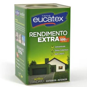TINTA ACRIL EUCATEX 18L REND EXTRA BRANCO GELO