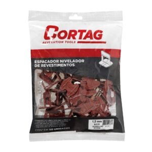 ESPACADOR NIVELA PISO 1.5MM ECO VERMELHO CORTAG