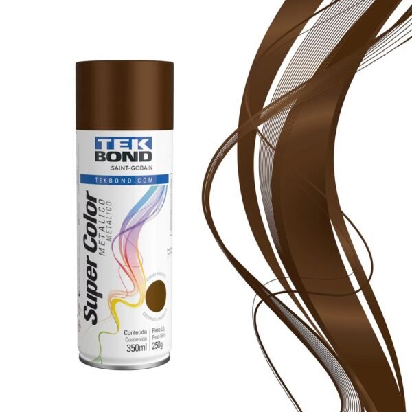 TINTA SPRAY TEKBOND METALICO BRONZE 350 ML