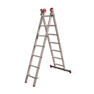 ESCADA ALUM BOTAFOGO 2X7 DEGRAUS