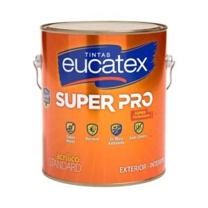 TINTA ACRIL EUCATEX 3,6L SUPER PRO CHOCOLATE ALPIN