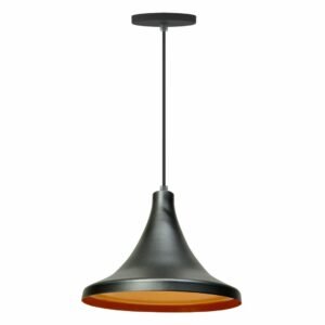 PENDENTE G-LIGHT SOMBREIRO 330X250 PRT/COBRE