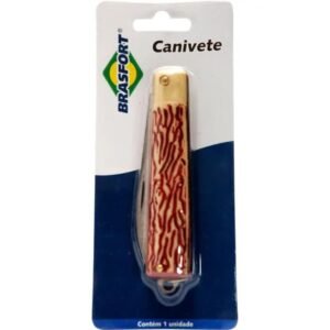 CANIVETE INOX BRASFORT LAMINA FINA