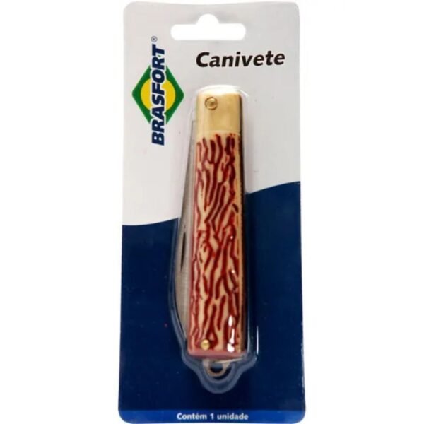 CANIVETE INOX BRASFORT LAMINA FINA