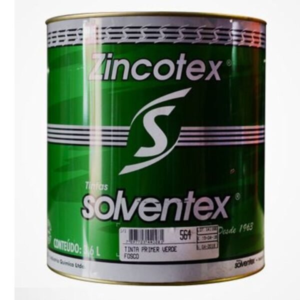 ZARCAO 900ML SOLVENTEX ZINCOTEX VERDE
