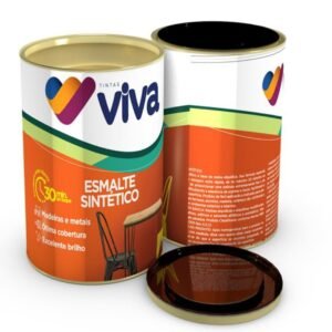 TINTA ESM VIVA 1/32 112,5ML PRETO BRI