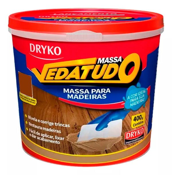 MASSA P/MADEIRA DRYKO YPE 400 GR