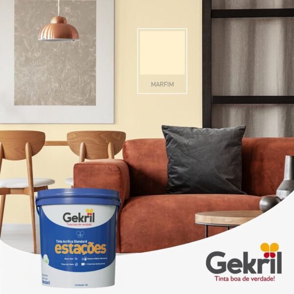 TINTA ACRIL GEKRIL ESTAÇÕES 18L MARFIM