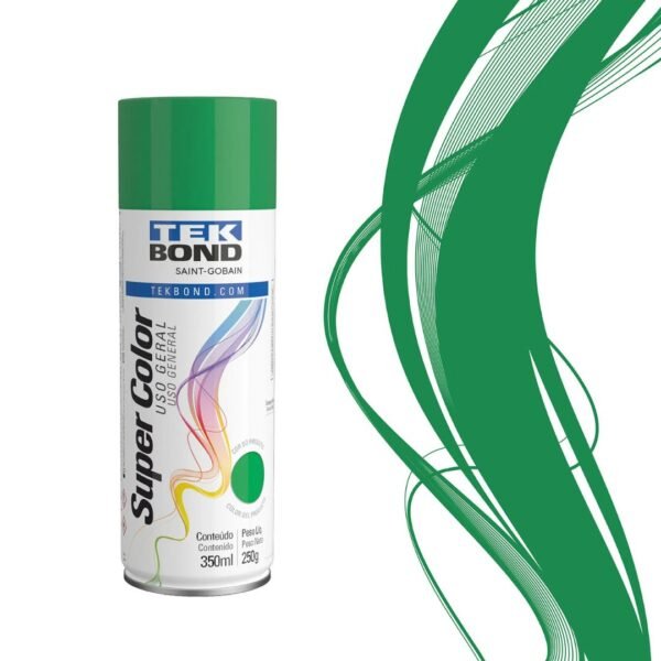 TINTA SPRAY TEKBOND U GERAL VERDE BR 350 ML