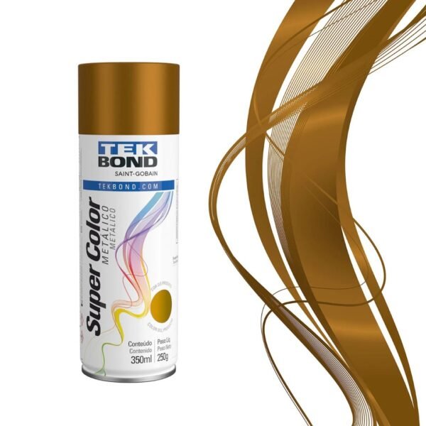 TINTA SPRAY TEKBOND METALICO COBRE 350 ML