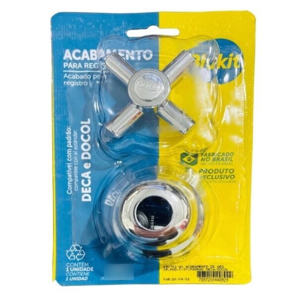 ACABAMENTO ABS CROM BLUKIT C-37 DECA/DOCOL