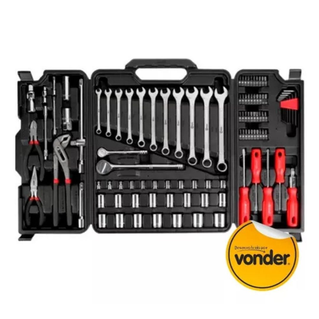 JOGO FERRAMENTAS NOVE54 C/110PÇS