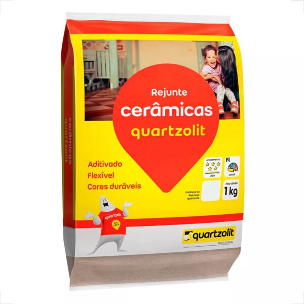 REJUNTE QUARTZOLIT 1KG MARROM CAFE