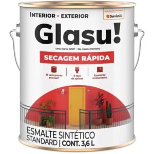 TINTA ESM GLASU 3,6L BRANCO*