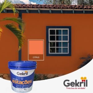 TINTA ACRIL GEKRIL ESTAÇÕES 3,6L CITRUS