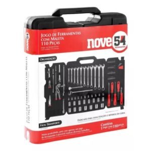 JOGO FERRAMENTAS NOVE54 C/110PÇS