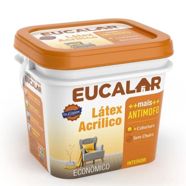 TINTA ACRIL EUCALAR 3,6L AREIA