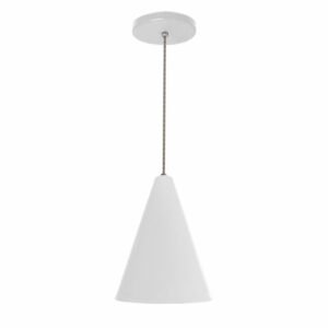 PENDENTE G-LIGHT ENOC 187X210 BRANCO/COBRE