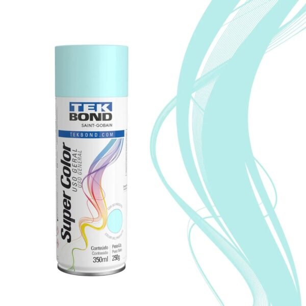 TINTA SPRAY TEKBOND U GERAL AZUL CLARO 350 ML