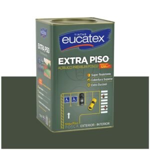 TINTA PISO EUCATEX 18 L CINZA ESCURO*