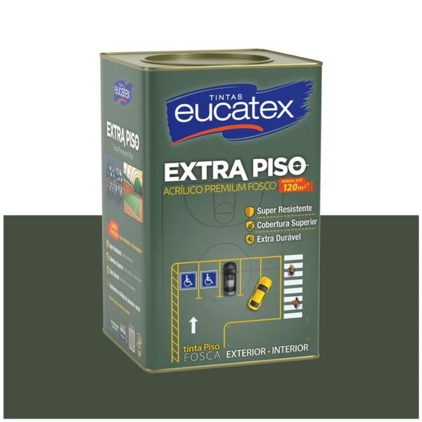 TINTA PISO EUCATEX 18 L CINZA ESCURO*