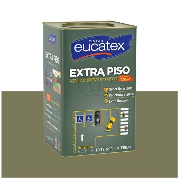 TINTA PISO EUCATEX 18 L CONCRETO
