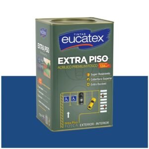 TINTA PISO EUCATEX 18 L AZUL*